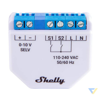Shelly Plus 10V Light Dimmer WiFi/Bluetooth Smart controllers