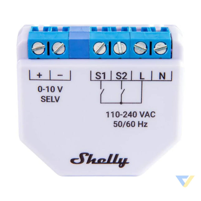 Shelly Plus 10V Light Dimmer WiFi/Bluetooth Smart controllers