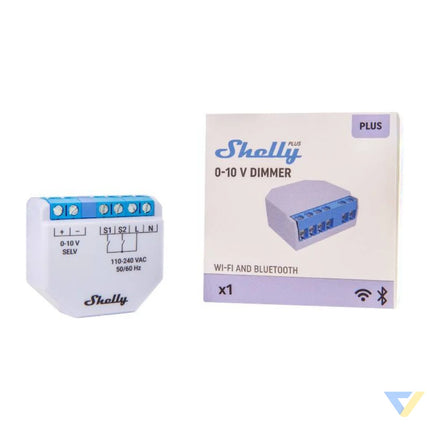 Shelly Plus 10V Light Dimmer WiFi/Bluetooth Smart controllers