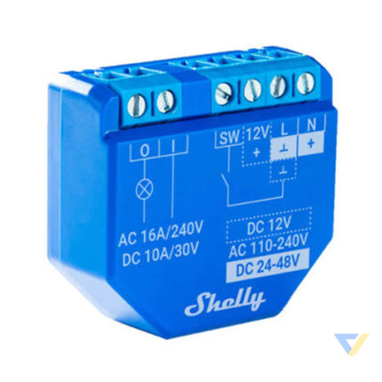 Shelly Plus 1 potential free Relay WiFi/Bluetooth Smart controllers
