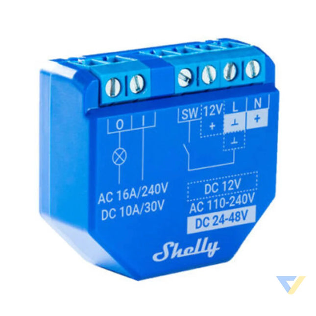 Shelly Plus 1 potential free Relay WiFi/Bluetooth Smart controllers