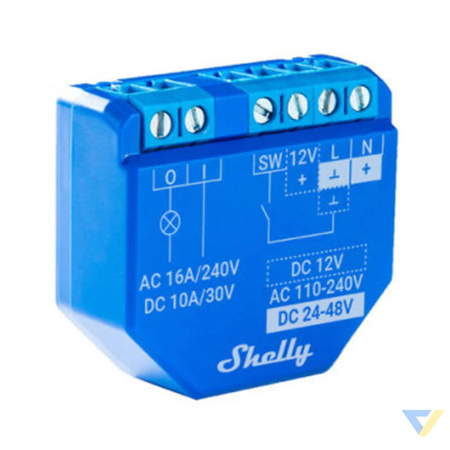 Shelly Plus 1 potential free Relay WiFi/Bluetooth Smart controllers