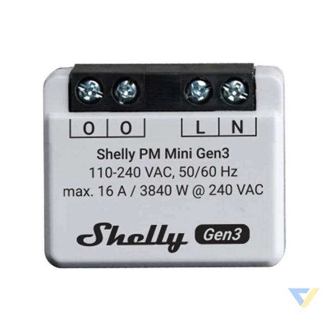 Shelly PM Mini Gen3 Set of 2 Controllers WiFi/Bluetooth Smart controllers