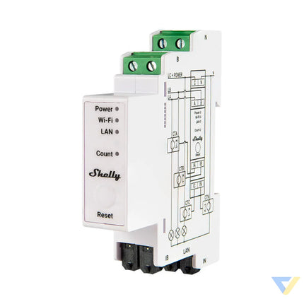 Shelly PRO 3EM 120A 2 Phase Energy Meter WiFi/Bluetooth Sensors