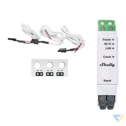 Shelly Pro 3EM 3CT63 WIFI 1/3 way power consumption meter Smart controllers
