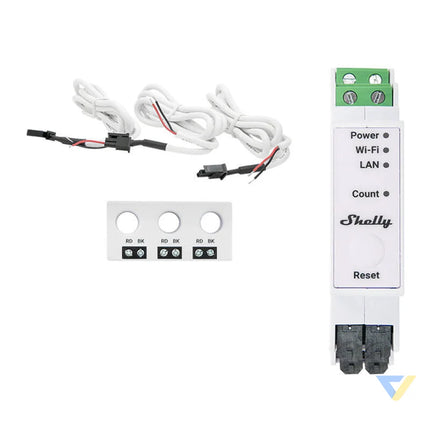 Shelly Pro 3EM 3CT63 WIFI 1/3 way power consumption meter Smart controllers