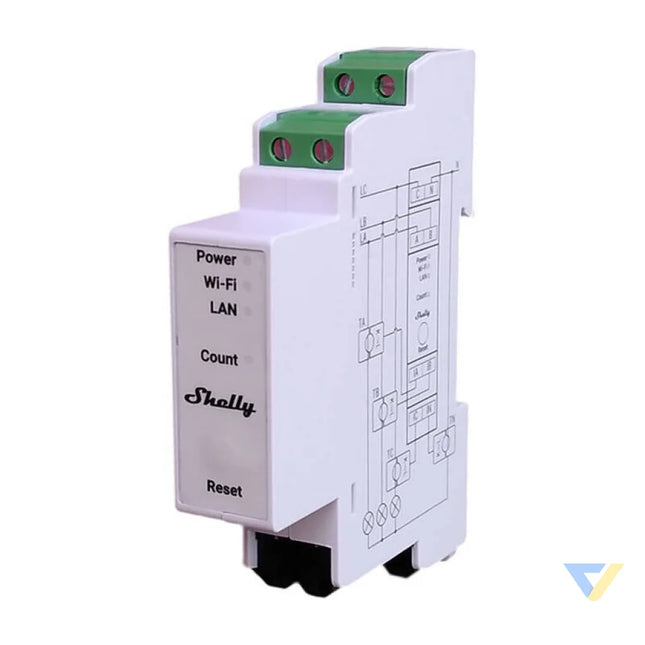Shelly PRO 3EM 400A 2 Phase Energy Meter WiFi/Bluetooth Sensors