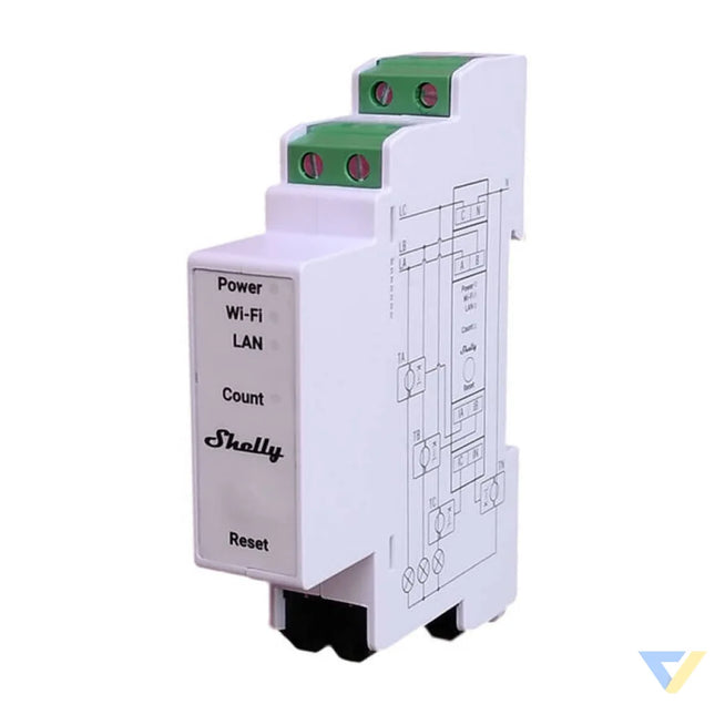 Shelly PRO 3EM 400A 2 Phase Energy Meter WiFi/Bluetooth Sensors