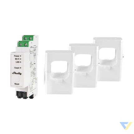 Shelly PRO 3EM 400A 2 Phase Energy Meter WiFi/Bluetooth Sensors