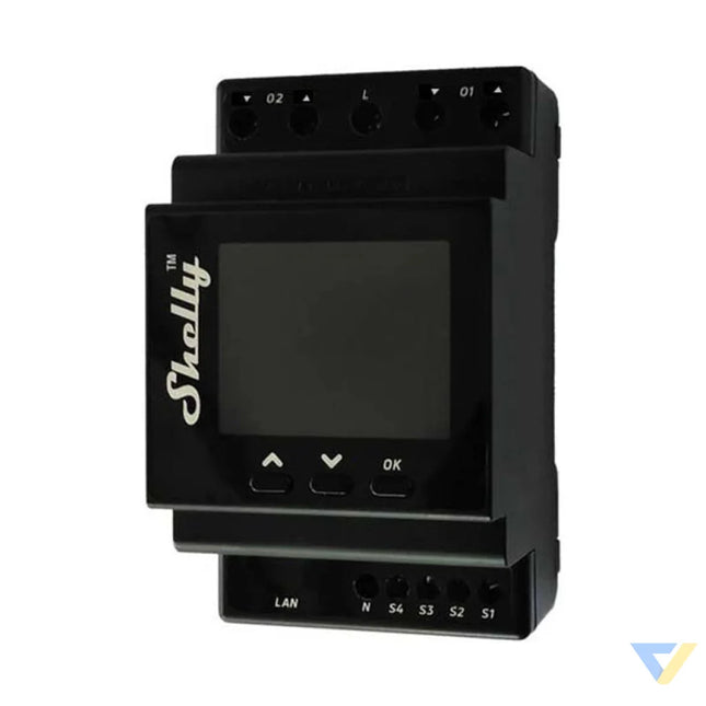 Shelly Pro Dual Cover PM DIN Rail Dual Controller WiFi (Power measurement) Smart controllers