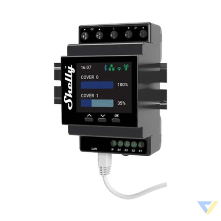 Shelly Pro Dual Cover PM DIN Rail Dual Controller WiFi (Power measurement) Smart controllers