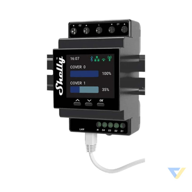 Shelly Pro Dual Cover PM DIN Rail Dual Controller WiFi (Power measurement) Smart controllers