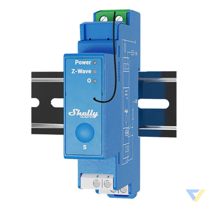 Shelly Qubino Pro 1 DIN rail Relay 1 channel Z Wave Smart controllers