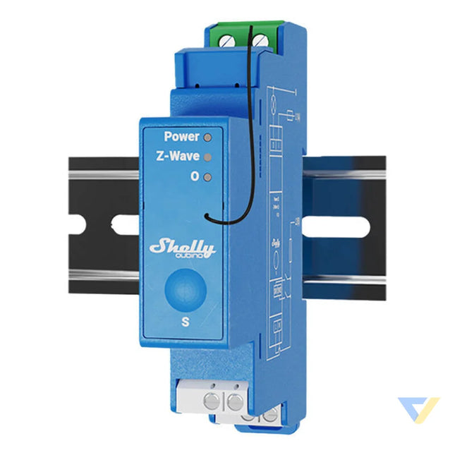 Shelly Qubino Pro 1 DIN rail Relay 1 channel Z Wave Smart controllers