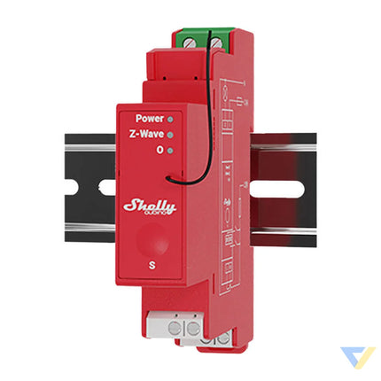 Shelly Qubino Pro 1PM DIN rail Relay 1 channel Z Wave (Power measurement) Smart controllers