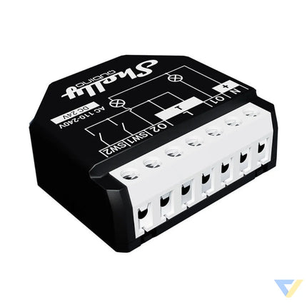 Shelly Qubino Wave2PM Controller 2 channel Z Wave (Power measurement) Smart controllers