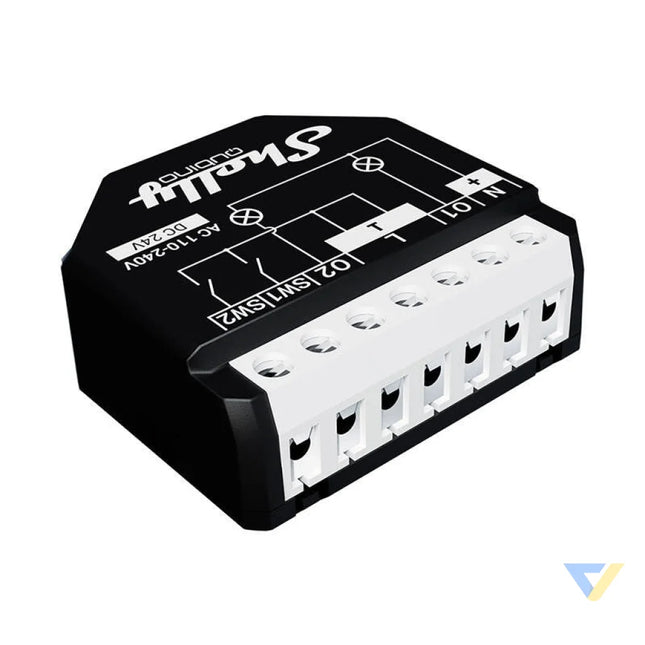 Shelly Qubino Wave2PM Controller 2 channel Z Wave (Power measurement) Smart controllers