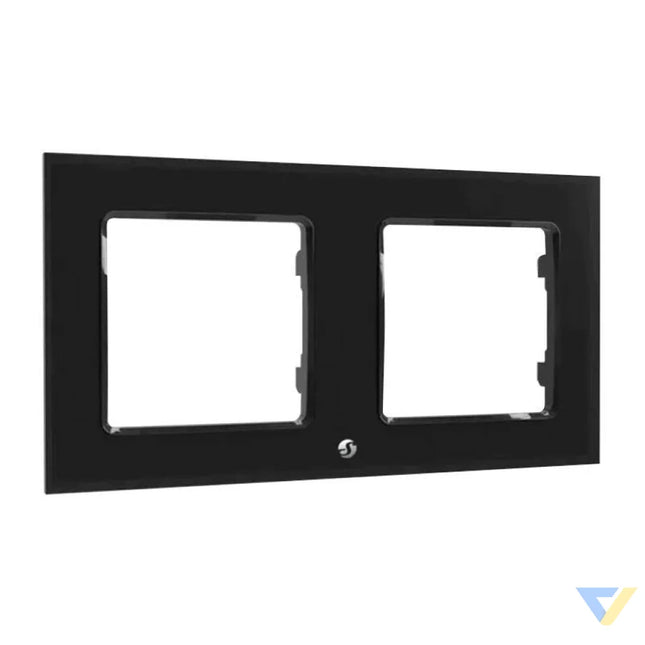 Shelly Switch Frame Double (Black) Accessories