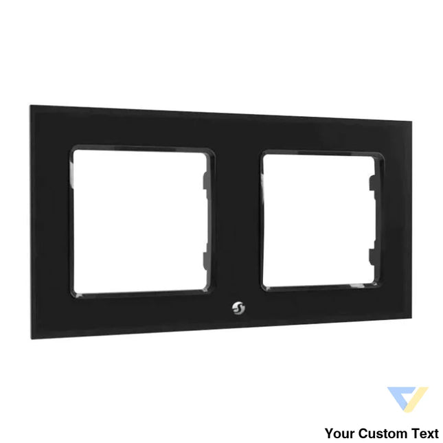 Shelly Switch Frame Double (Black) Accessories