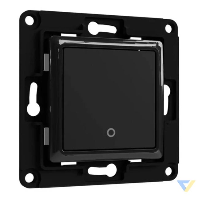 Shelly wall switch 1 button (black) Switches