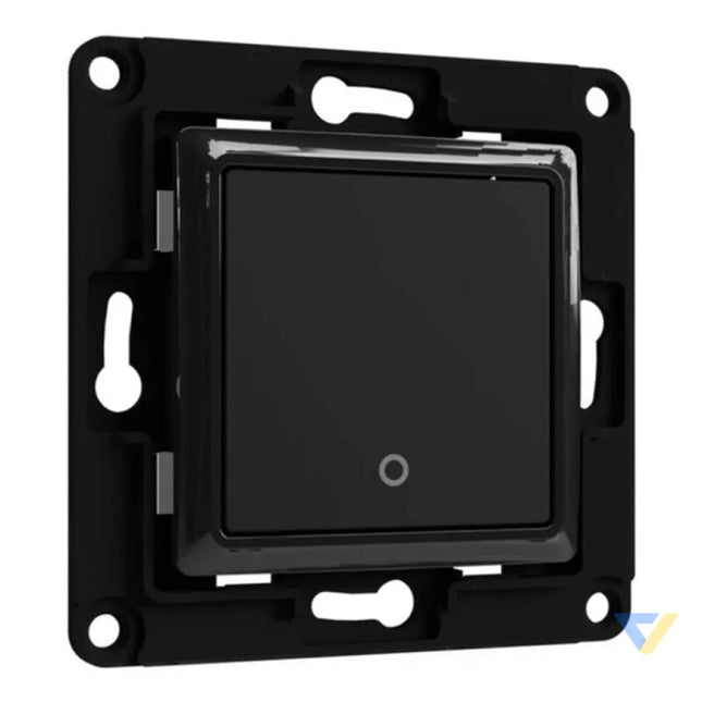 Shelly wall switch 1 button (black) Switches