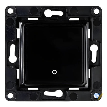 Shelly wall switch 1 button (black) Switches