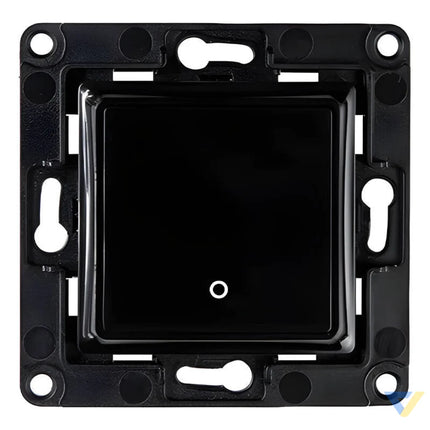 Shelly wall switch 1 button (black) Switches