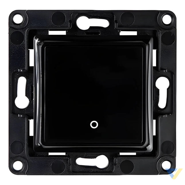 Shelly wall switch 1 button (black) Switches
