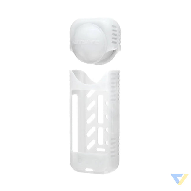 Silicone protective case + lens cover Sunnylife for Insta360 X4 (white) For sports cameras