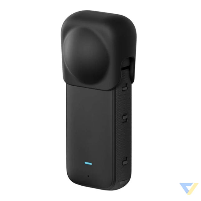 Silicone protective lens cover Puluz for Insta360 X3 (black) For sports cameras