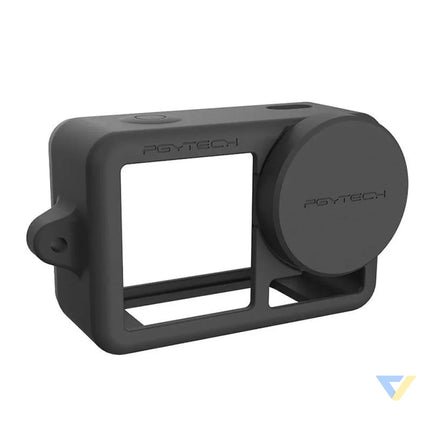 Silicone Rubber Case PGYTECH for OSMO Action (Black) For sports cameras