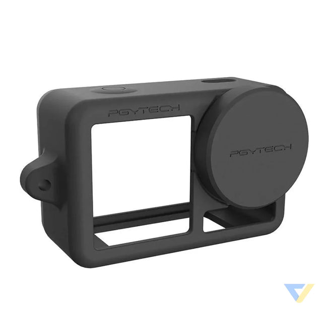 Silicone Rubber Case PGYTECH for OSMO Action (Black) For sports cameras
