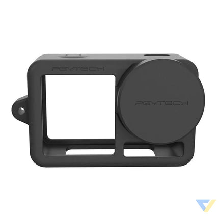Silicone Rubber Case PGYTECH for OSMO Action (Black) For sports cameras