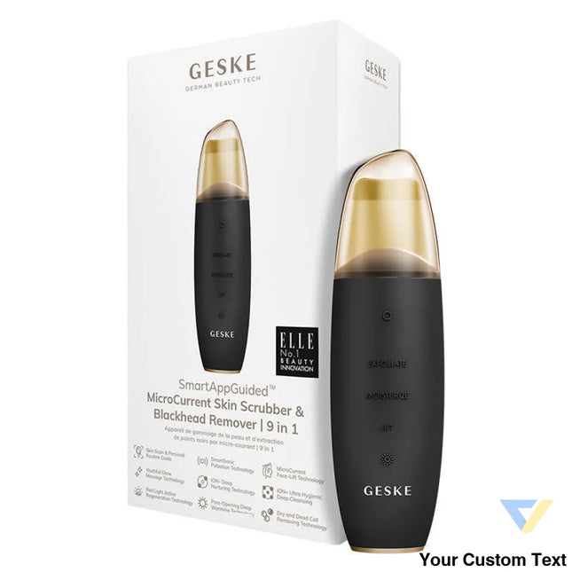 Skin Scrubber & Blackhead Remover 9in1 Geske with APP (gray) Cavitation peeling