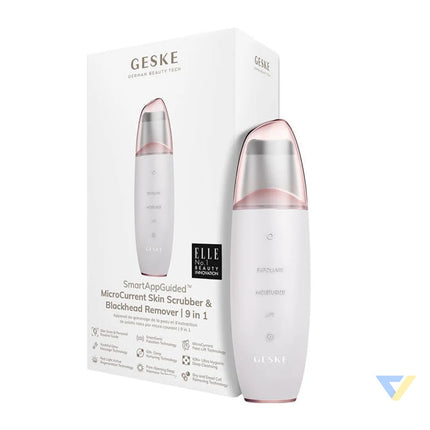 Skin Scrubber & Blackhead Remover 9in1 Geske with APP (starlight) Cavitation peeling