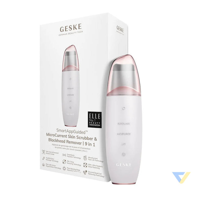 Skin Scrubber & Blackhead Remover 9in1 Geske with APP (starlight) Cavitation peeling