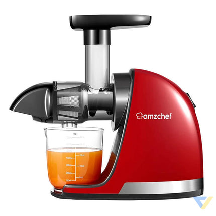 Slow Juicer AMZCHEF 1501 RD (Red) Other