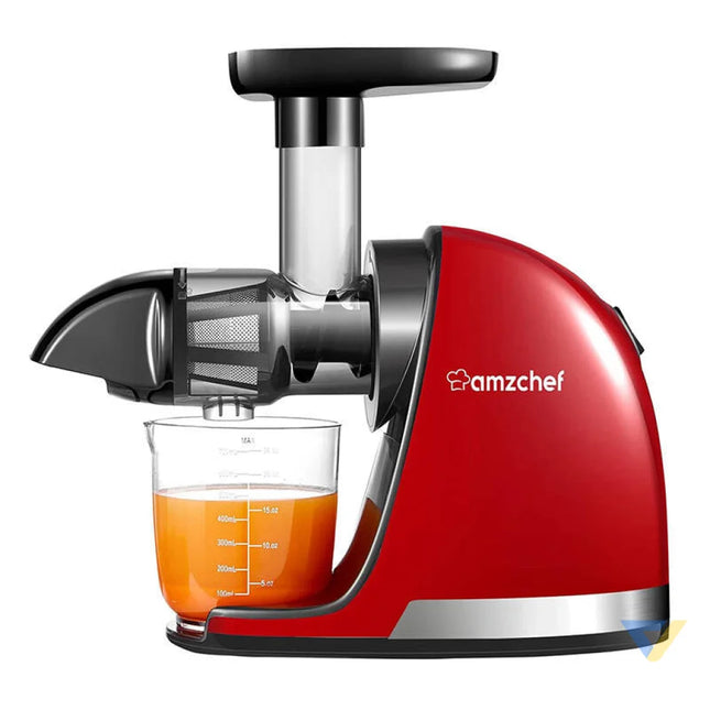 Slow Juicer AMZCHEF 1501 RD (Red) Other