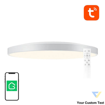 Smart ceiling lamp 30cm Bluetooth 16M RGBCW Gosund LB13 1600lm Tuya + Remote Control. Ceiling lamps