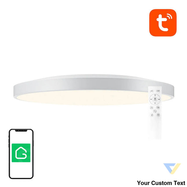 Smart ceiling lamp 30cm Bluetooth 16M RGBCW Gosund LB13 1600lm Tuya + Remote Control. Ceiling lamps