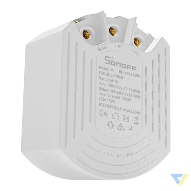 Smart Dimmer Switch Sonoff D1 with RM433R2 remote Smart controllers