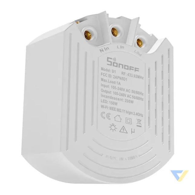 Smart Dimmer Switch Sonoff D1 with RM433R2 remote Smart controllers