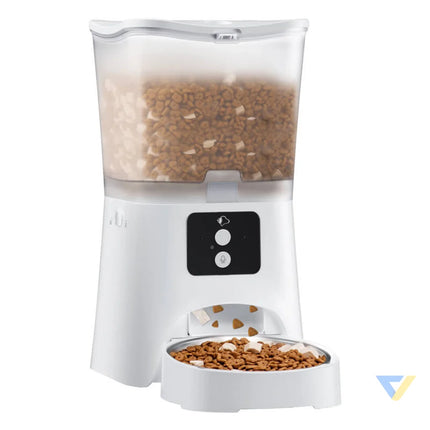 Smart food dispenser Petsuper PF02 2 WiFi 3L (white) Bowls
