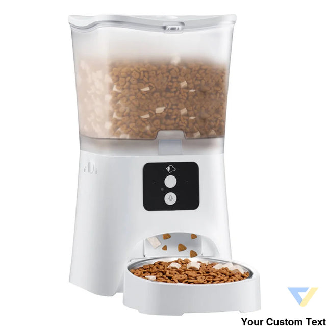 Smart food dispenser Petsuper PF02 2 WiFi 3L (white) Bowls