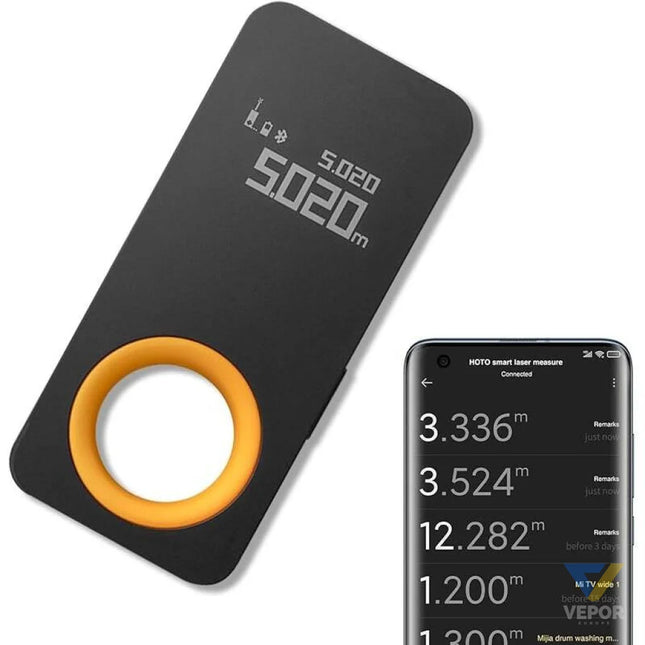 Smart Laser Measure HOTO QWCJY001 (Bluetooth OLED 30m) Measuring tools