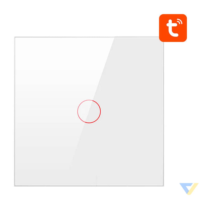 Smart Light Switch ZigBee Avatto ZTS02 EU W1 1 Way TUYA (white) Switches