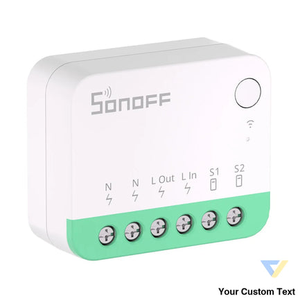 Smart mini switch WiFi Sonoff MINIR4M Matter (HomeKit SmartThings Home Assistant) Smart controllers