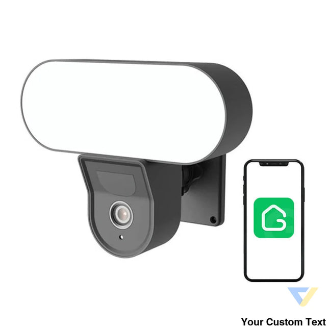 Smart outdoor WiFi camera with Gosund IPC3 floodlight IP65 Tuya IP cameras