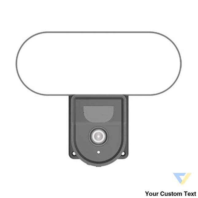 Smart outdoor WiFi camera with Gosund IPC3 floodlight IP65 Tuya IP cameras