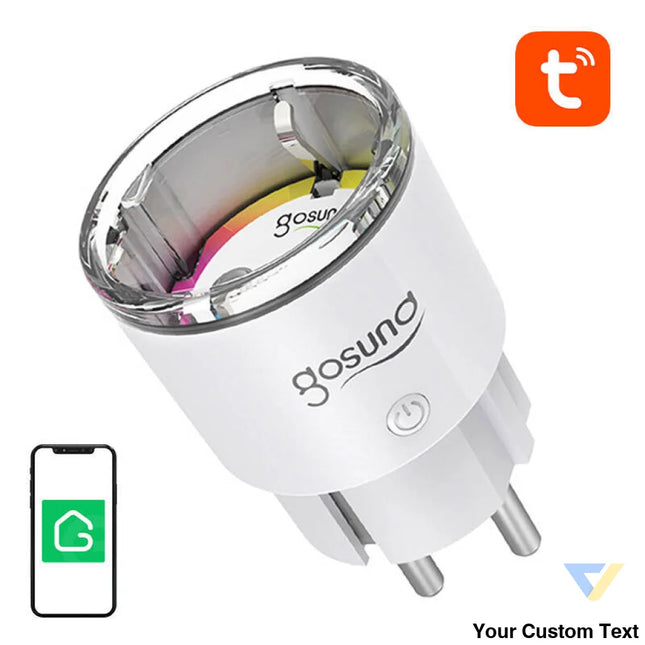 Smart plug WiFi Gosund EP2 10A Tuya Power plugs